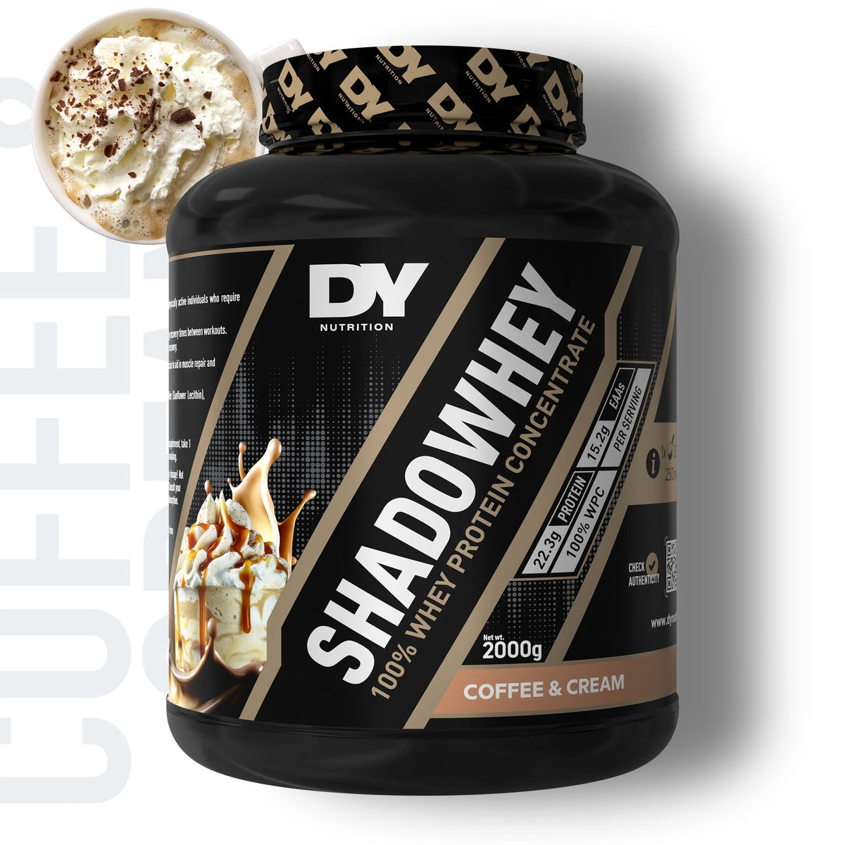 DY Nutrition Shadowhey Concentrate - Coffee & Cream