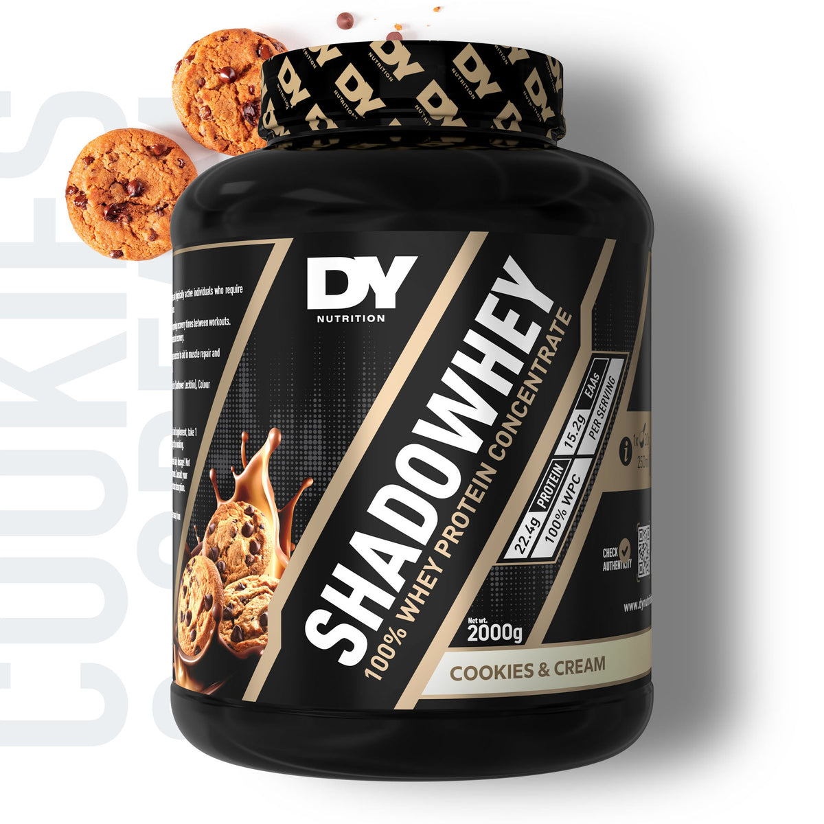 DY Nutrition Shadowhey Concentrate - Cookies & Cream