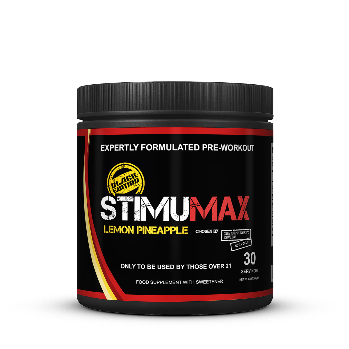 Strom Sports StimuMAX Black Edition - Lemon Pineapple