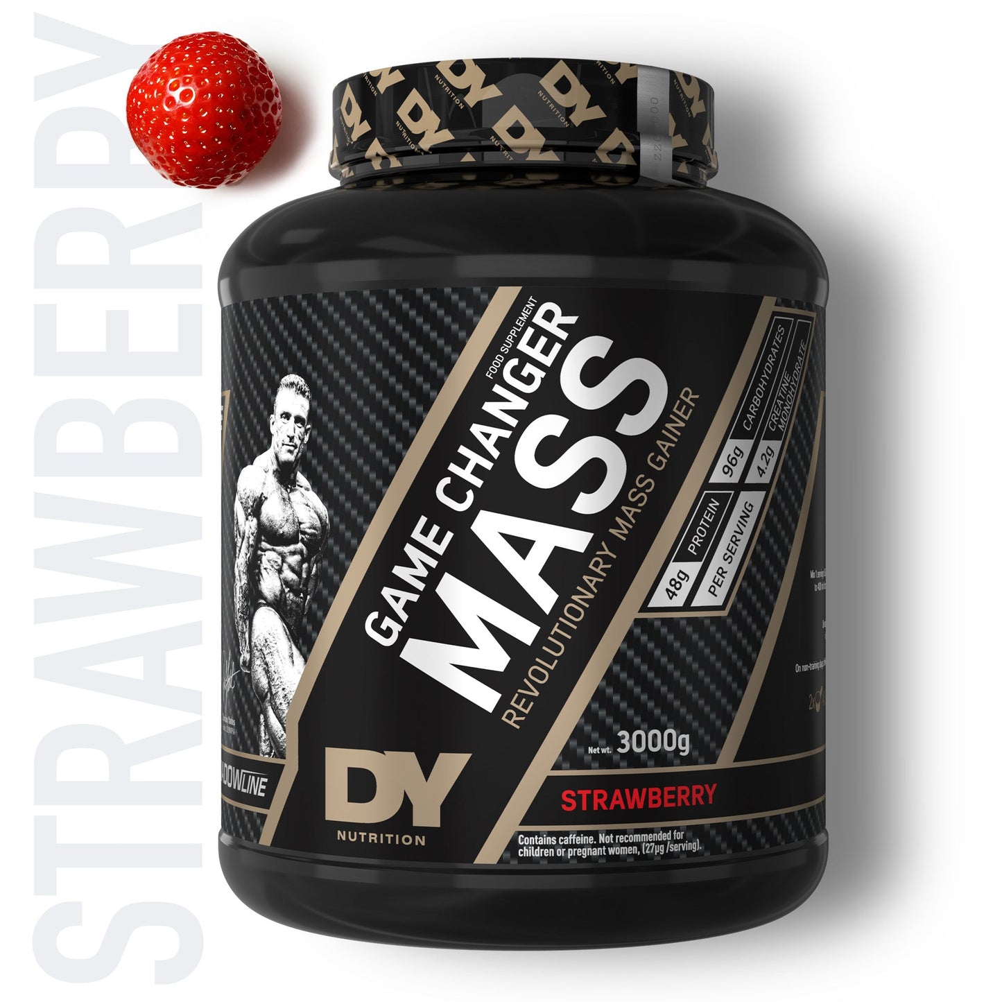 DY Nutrition Game Changer Mass Gainer - Strawberry
