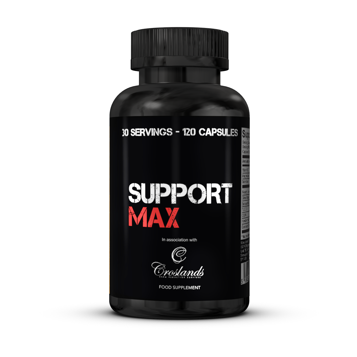 Strom Sports SupportMAX 120 Caps