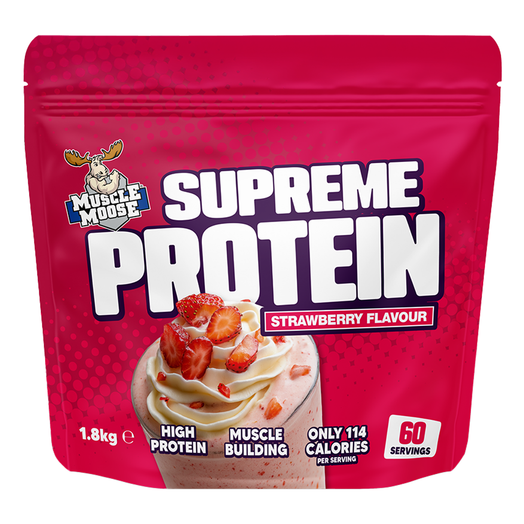 Muscle Moose Supreme Protein Strawberry