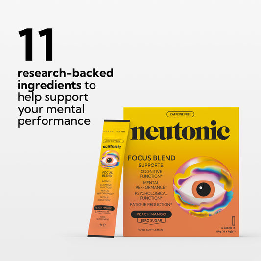 Neutonic Focus Blend Peach Mango 16 sachets
