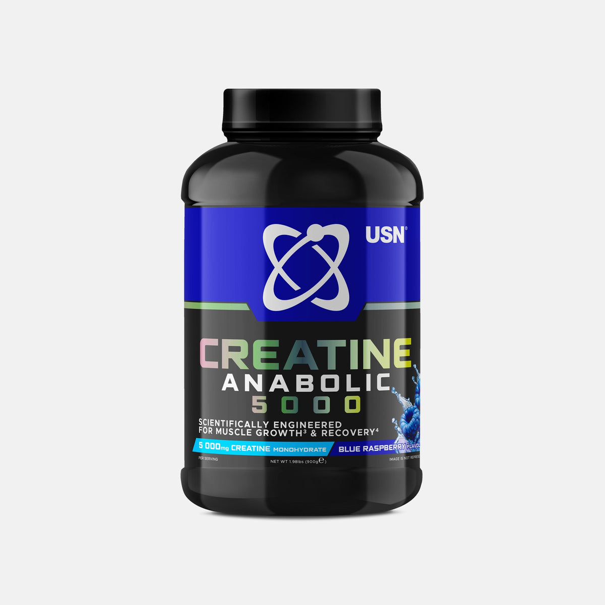 USN Creatine Anabolic 5000 900g Blue Raspberry Crush