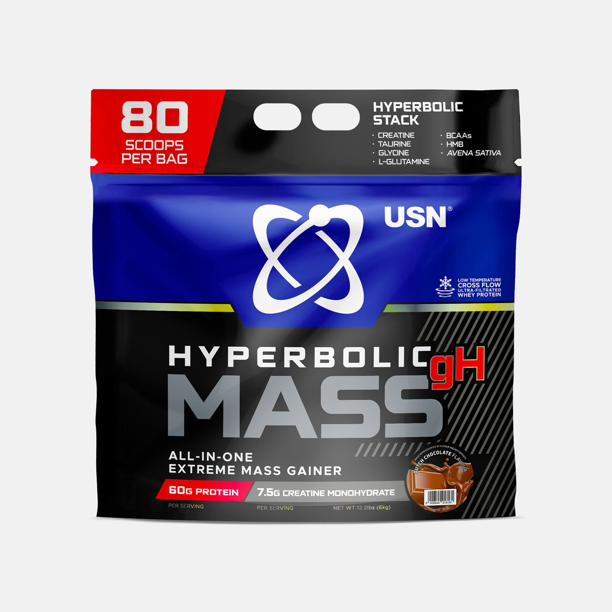 USN Hyperbolic Mass 6kg - Chocolate