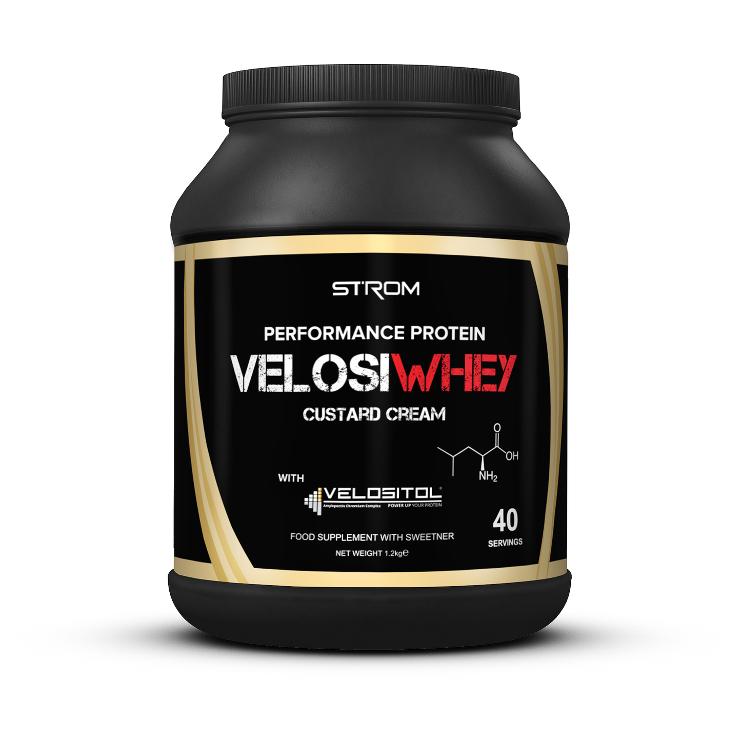 Strom Sports VelosiWhey - Custard Cream