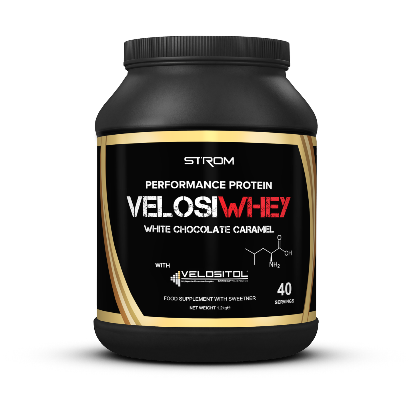 Strom Sports VelosiWhey - Caramel White Chocolate