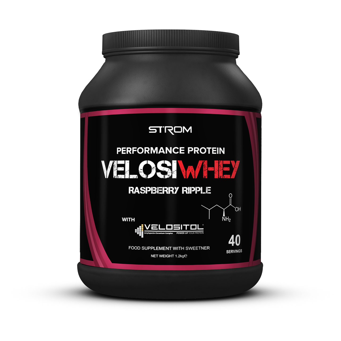 Strom Sports VelosiWhey - Raspberry Ripple