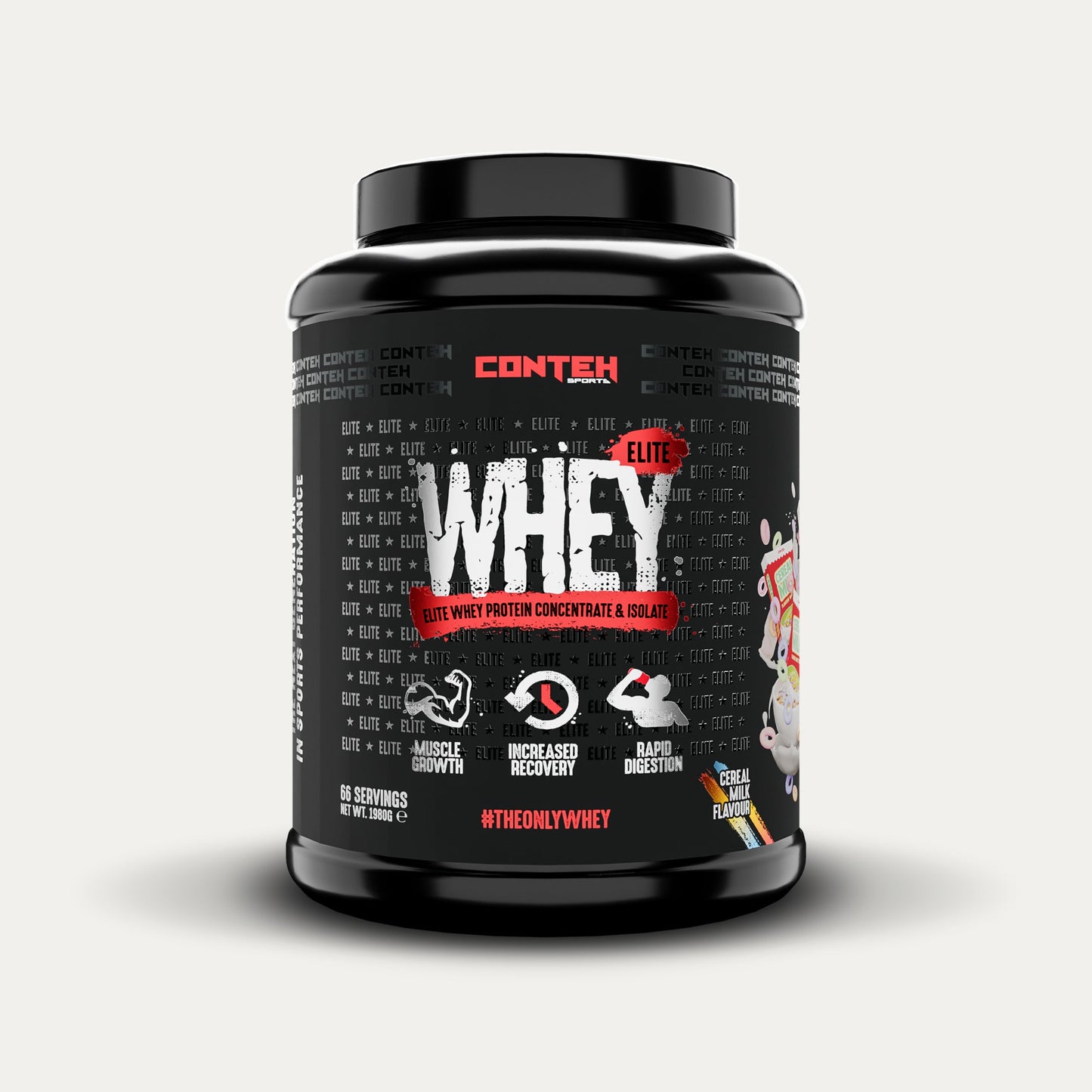 Conteh Sports Whey Elite Cereal Milk