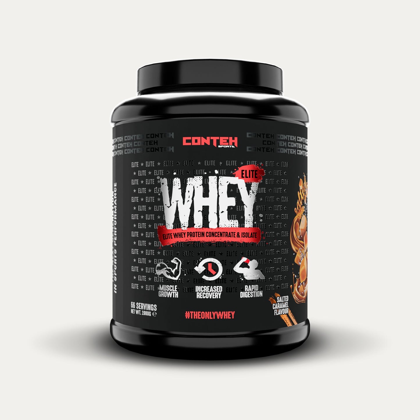 Conteh Sports Whey Elite Salted Caramel