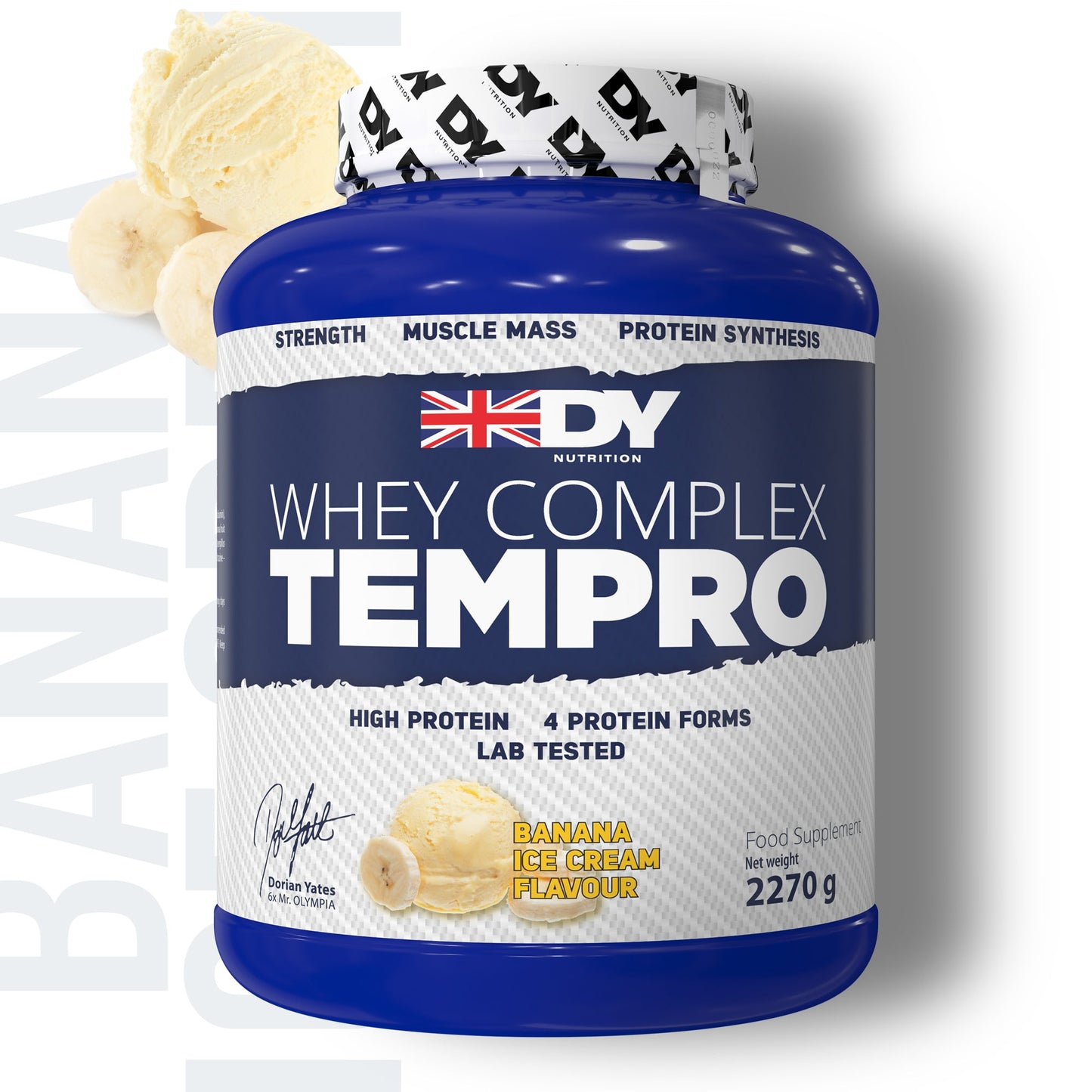 DY Nutrition Tempro Whey Complex - Banana Ice Cream