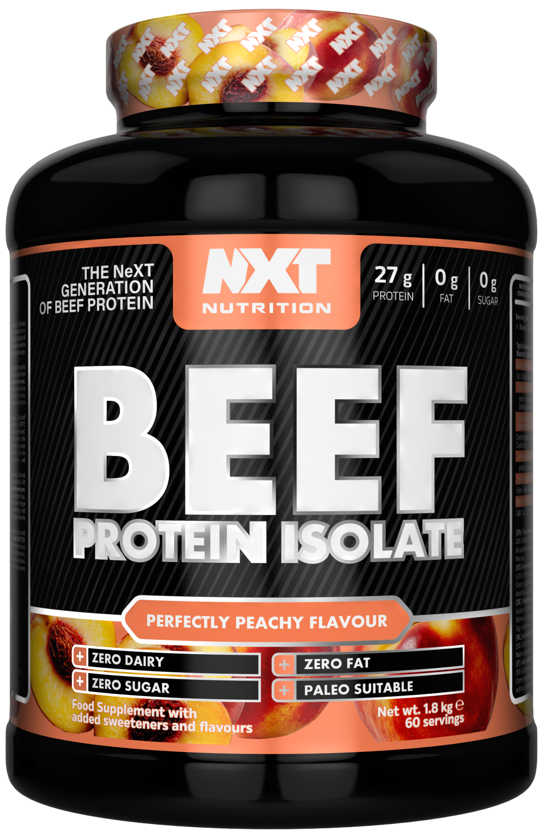 NXT Nutrition Beef Protein Isolate 1.8kg