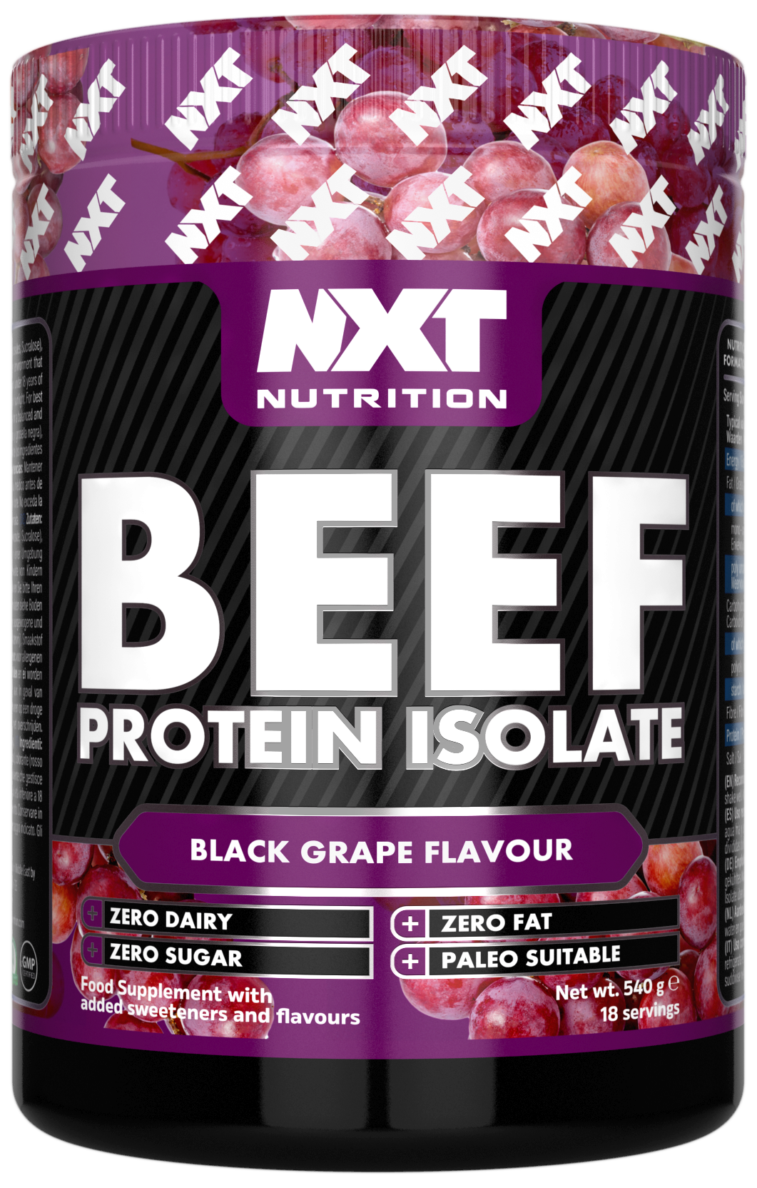 NXT Nutrition Beef Protein Isolate 540g