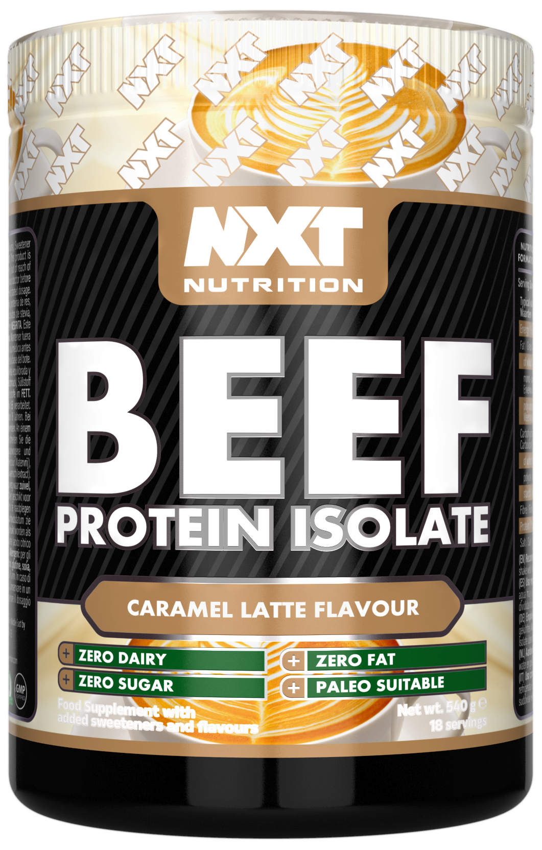 NXT Nutrition Beef Protein Isolate 540g
