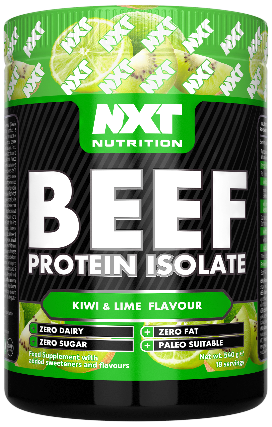 NXT Nutrition Beef Protein Isolate 540g