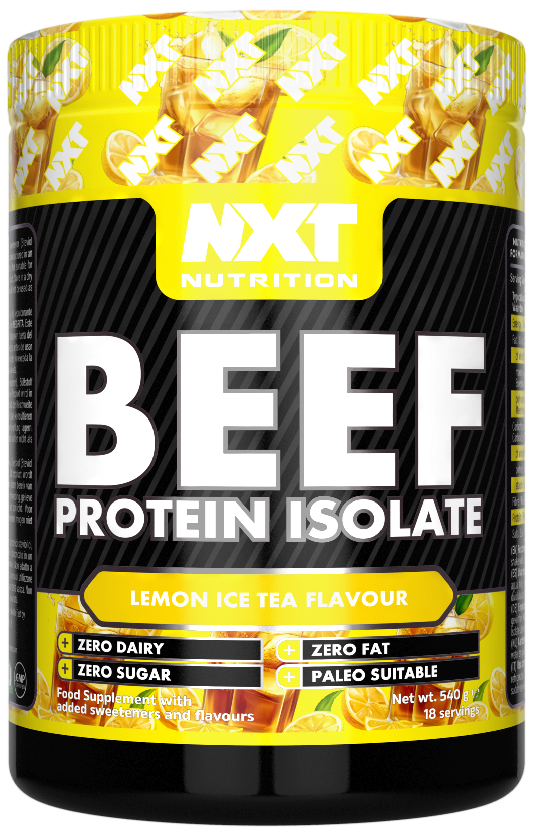 NXT Nutrition Beef Protein Isolate 540g