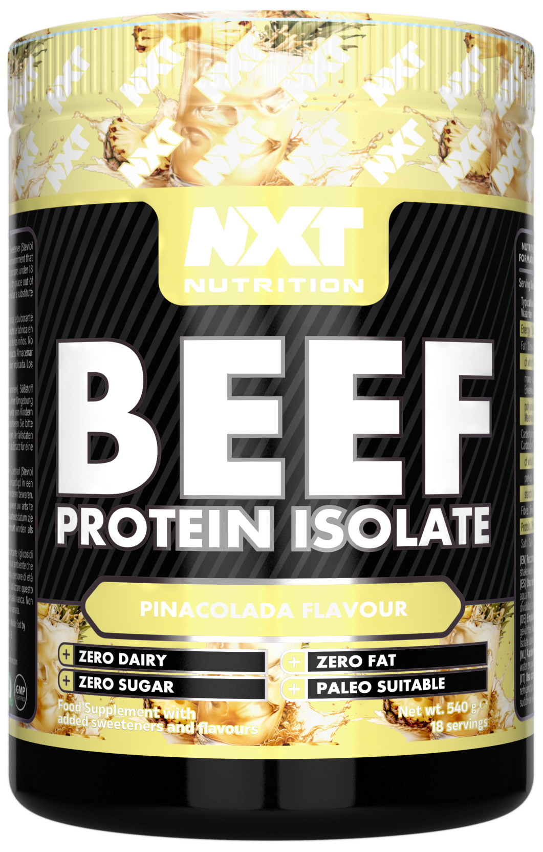 NXT Nutrition Beef Protein Isolate 540g
