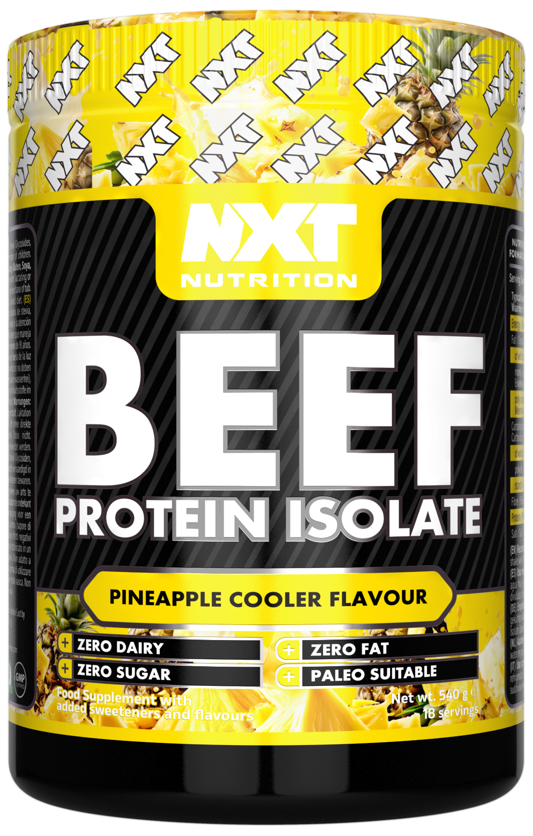 NXT Nutrition Beef Protein Isolate 540g