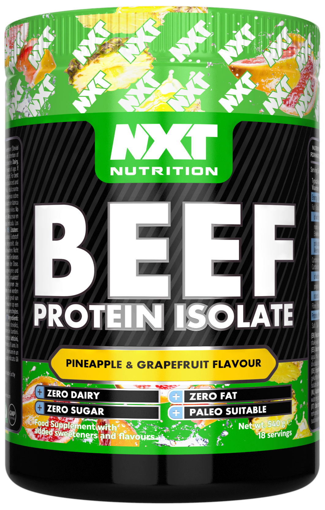 NXT Nutrition Beef Protein Isolate 540g