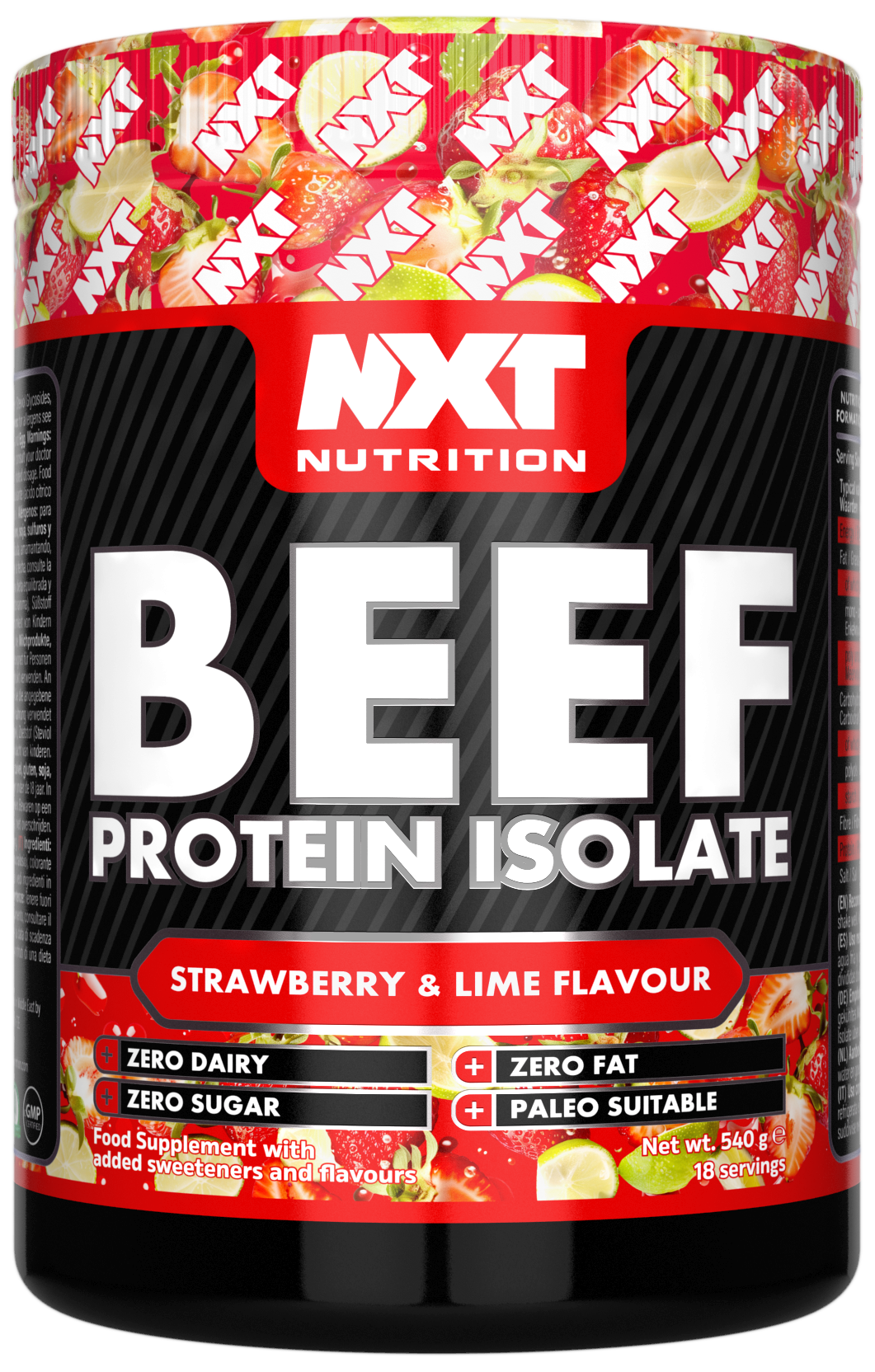 NXT Nutrition Beef Protein Isolate 540g