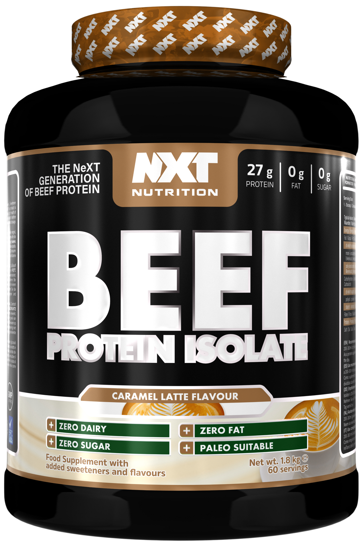 NXT Nutrition Beef Protein Isolate 1.8kg