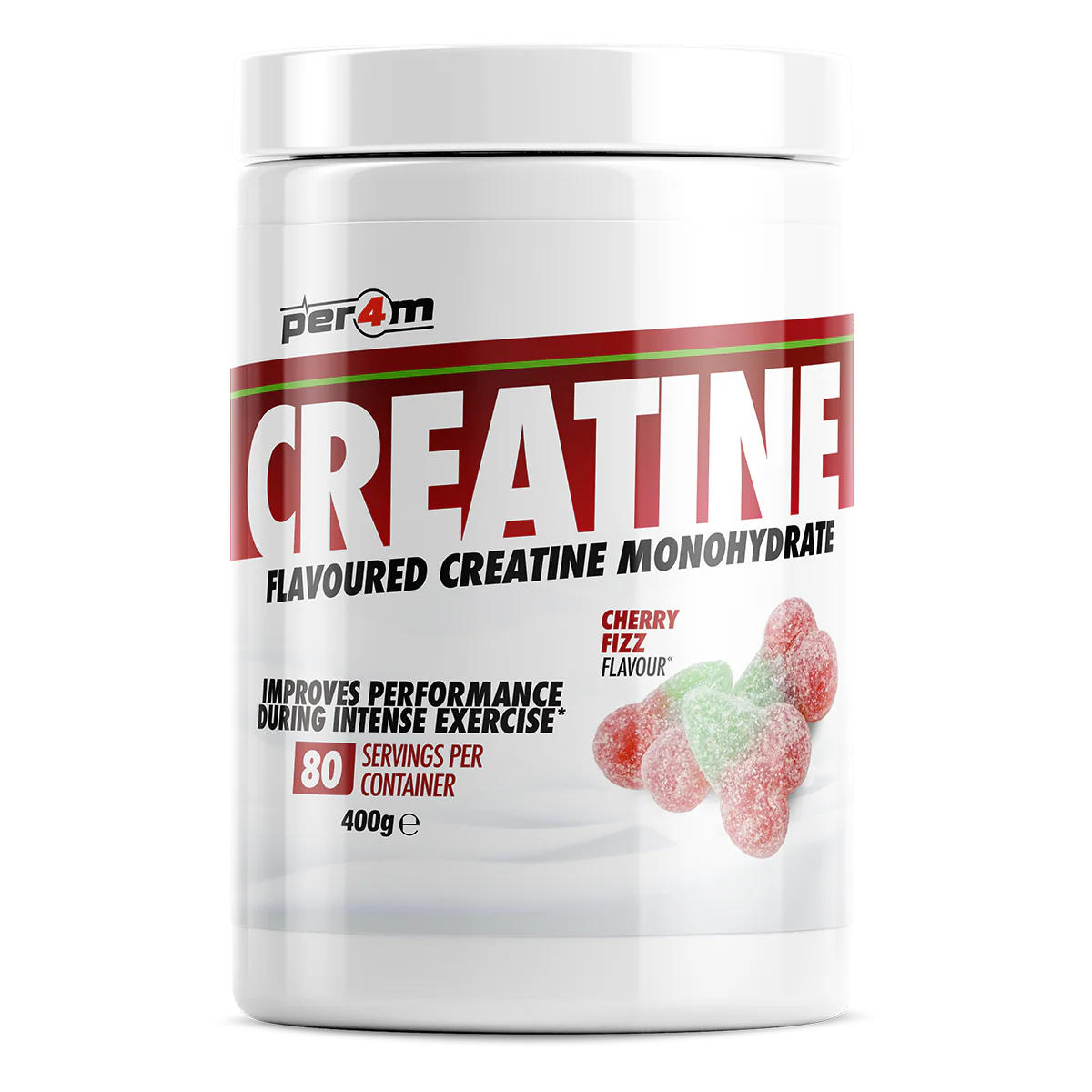 Per4m Creatine 400g Cherry Fizz