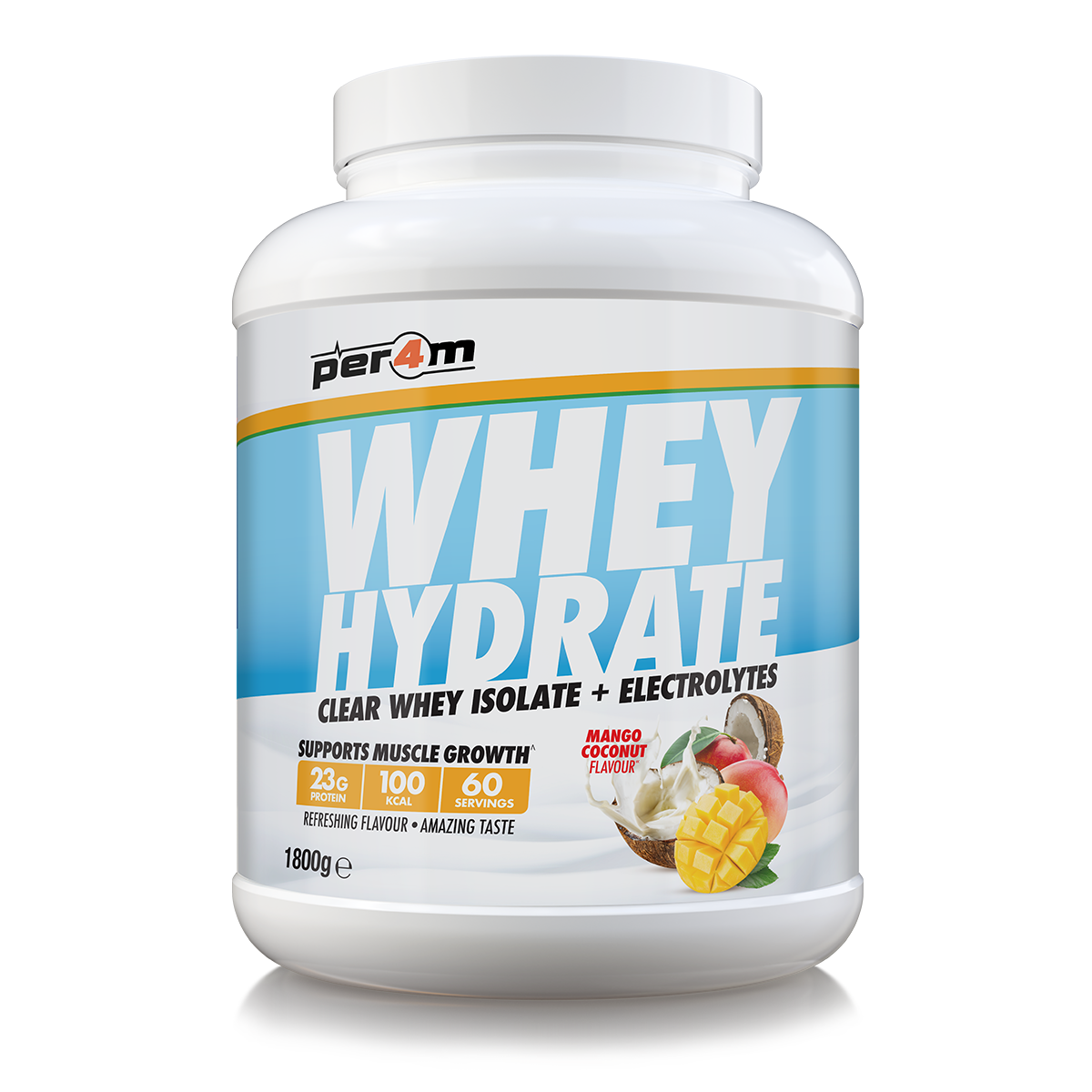 Per4m Whey Hydrate 1.8kg - Mango Coconut