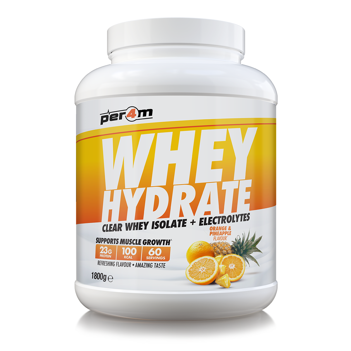 Per4m Whey Hydrate 1.8kg - Orange and Pineapple