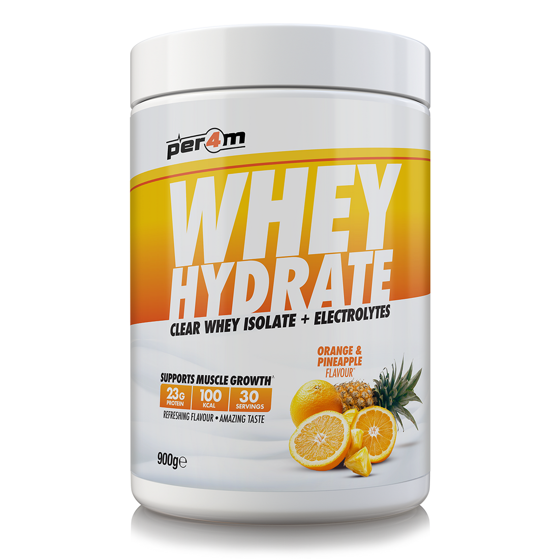Per4m Whey Hydrate 900g Orange and Pineapple
