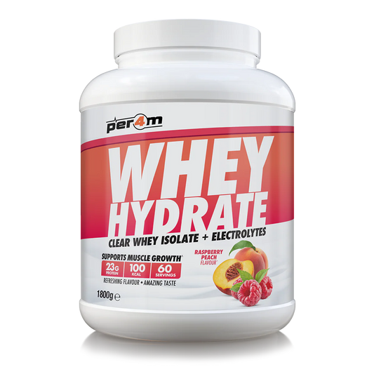 Per4m Whey Hydrate 1.8kg Raspberry Peach