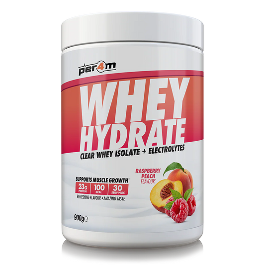 Per4m Whey Hydrate 900g Raspberry Peach