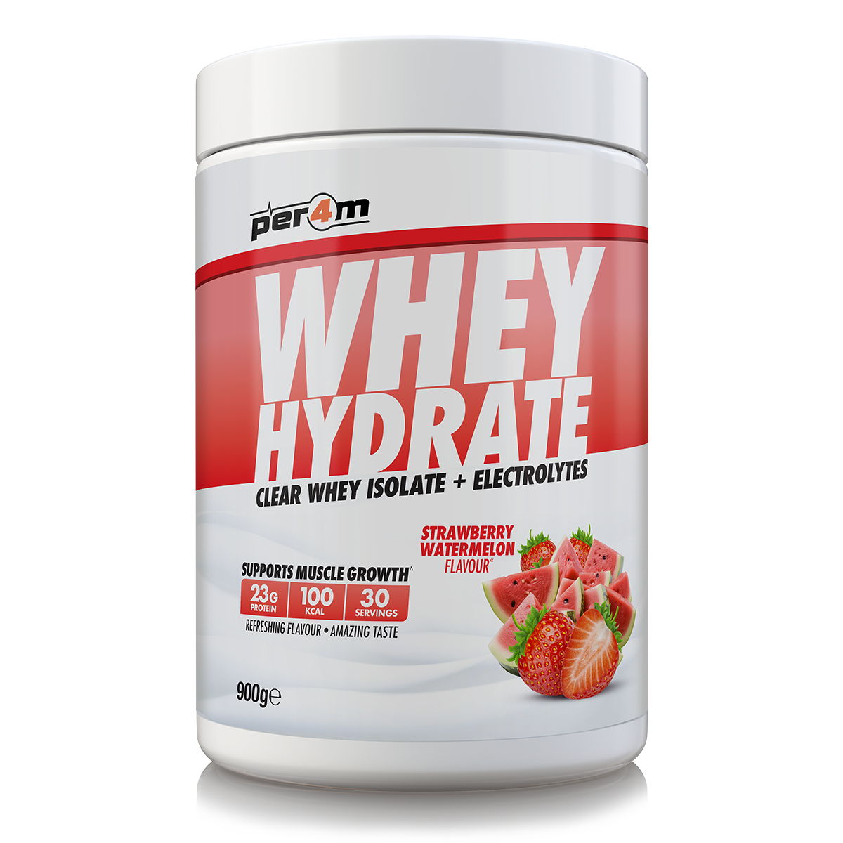Per4m Whey Hydrate 900g - Strawberry Watermelon