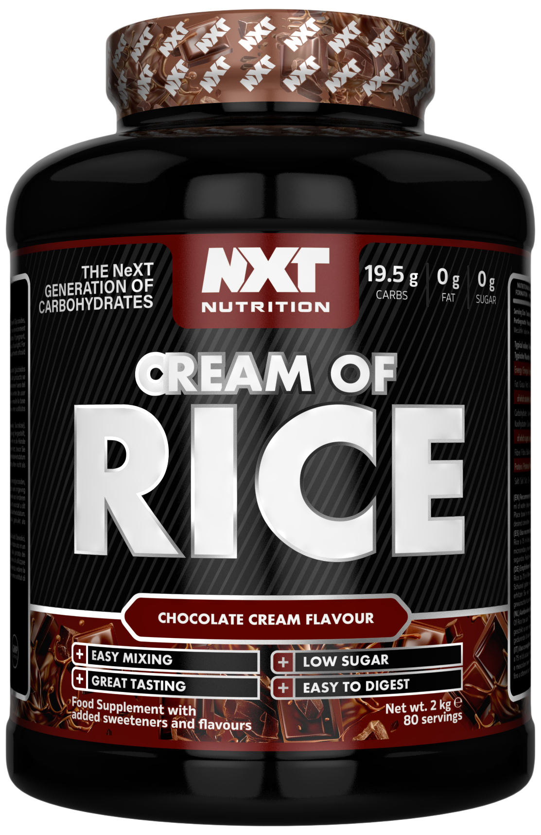 NXT Nutrition Cream of Rice 2kg