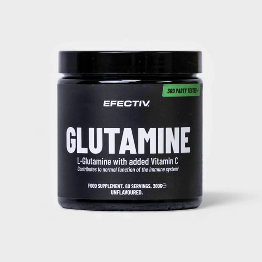 EFECTIV Glutamine plus Vitamin C 300g tub
