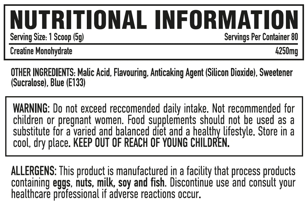 Per4m Creatine 400g Fizzy Bubblegum Bottles