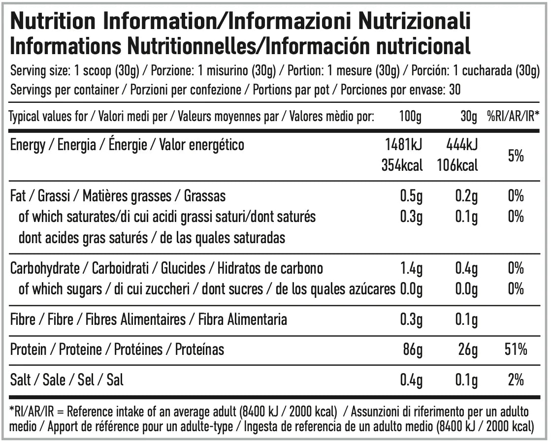 Per4m Isolate Zero 2kg Salted Caramel