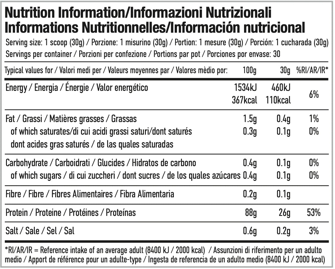 Per4m Isolate Zero 900g Strawberry