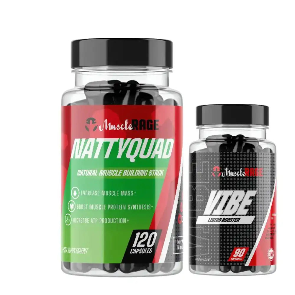 Muscle Rage NattyQuad 120 Capsules