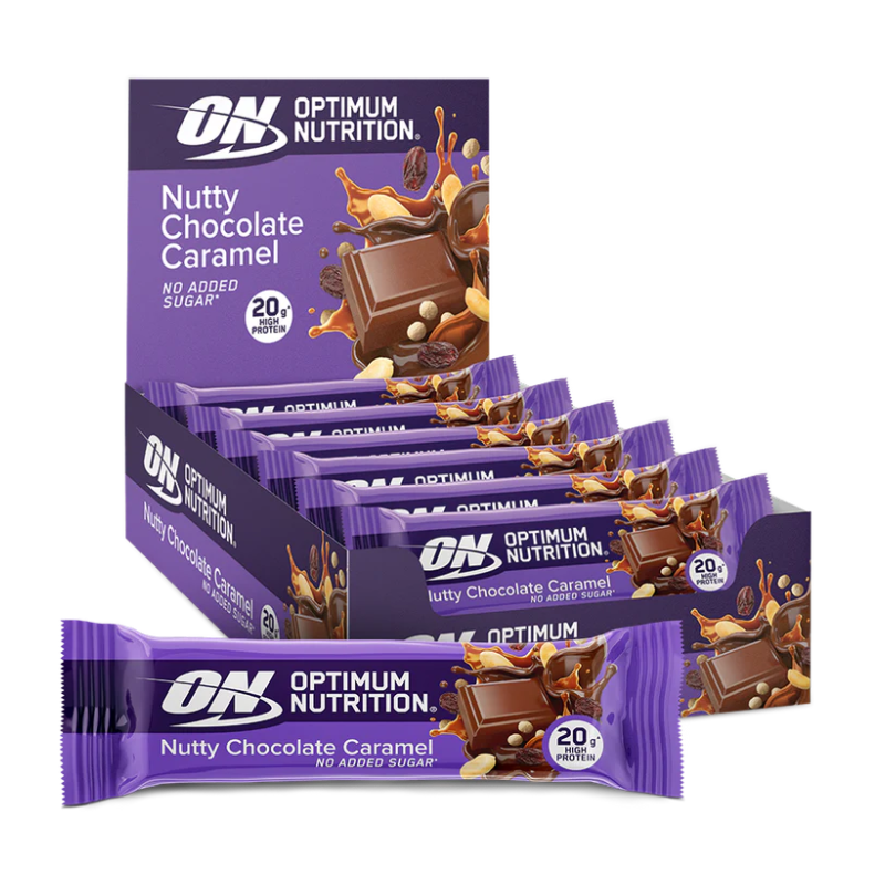 Optimum Nutrition Crunch Protein Bar Nutty Choc Caramel