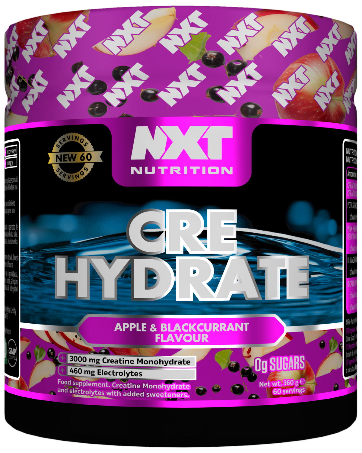 NXT Nutrition CRE Hydrate 360g