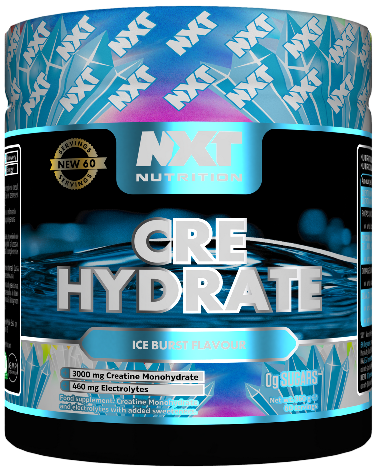 NXT Nutrition CRE Hydrate 360g