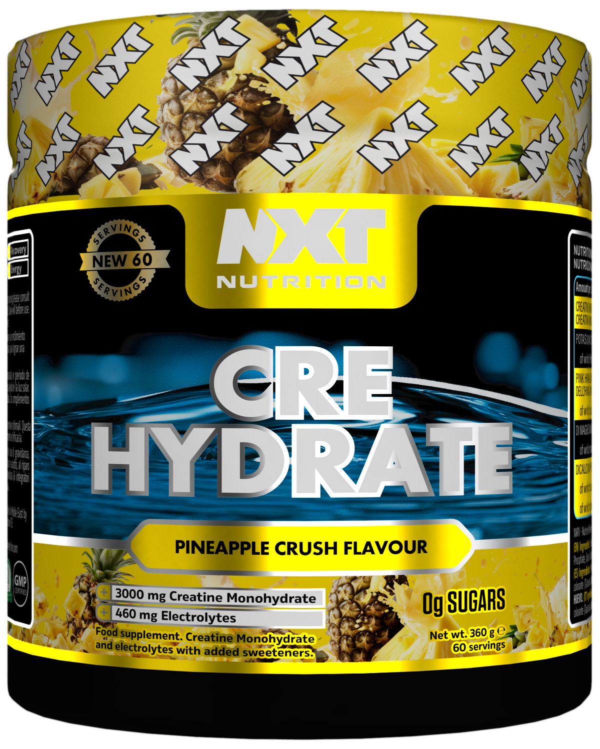 NXT Nutrition CRE Hydrate 360g