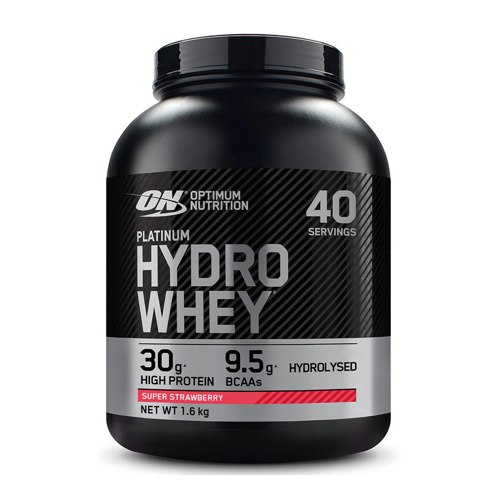 Optimum Nutrition Platinum Hydro Whey 1.6kg Strawberry
