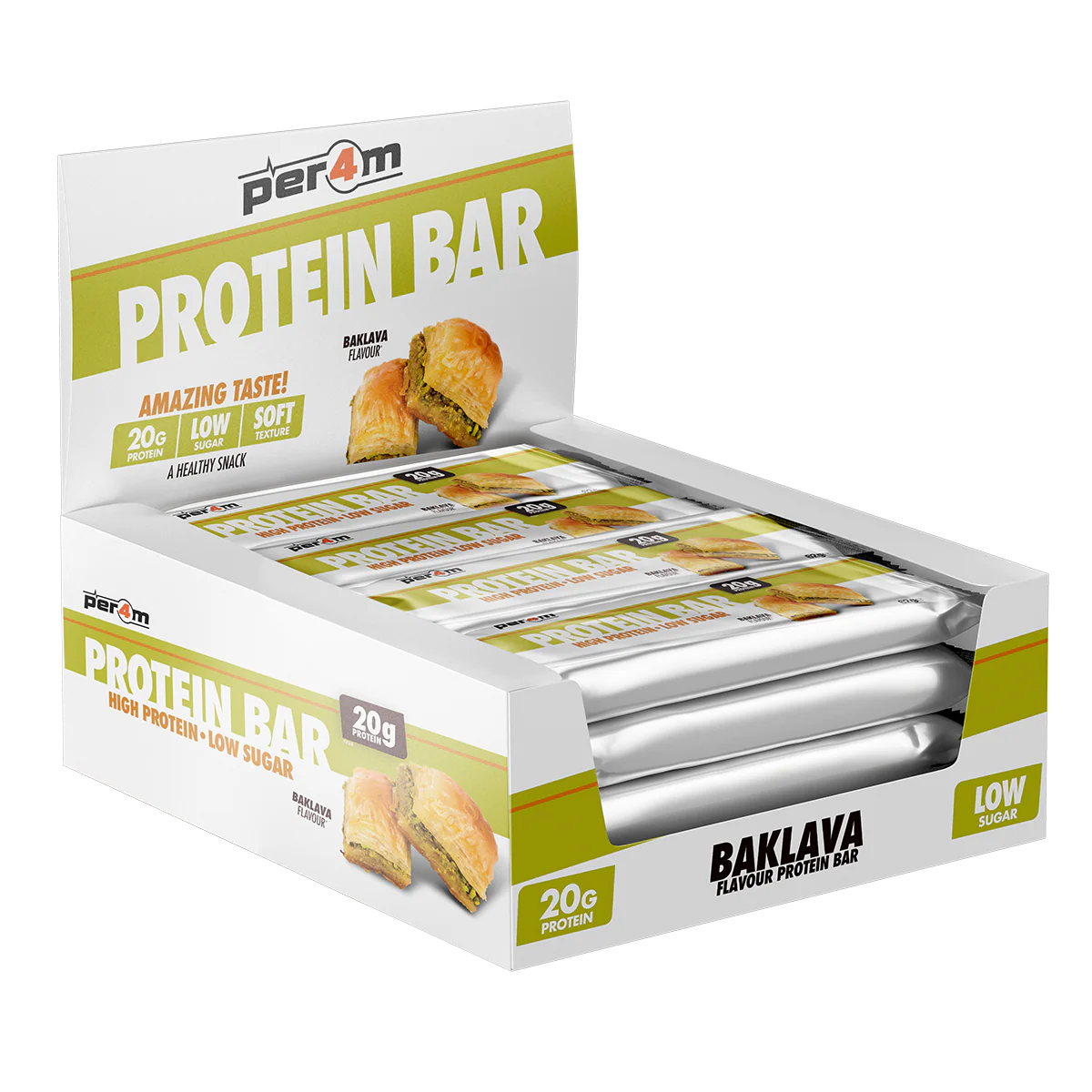 Per4m Protein Bar  12x62g Baklava