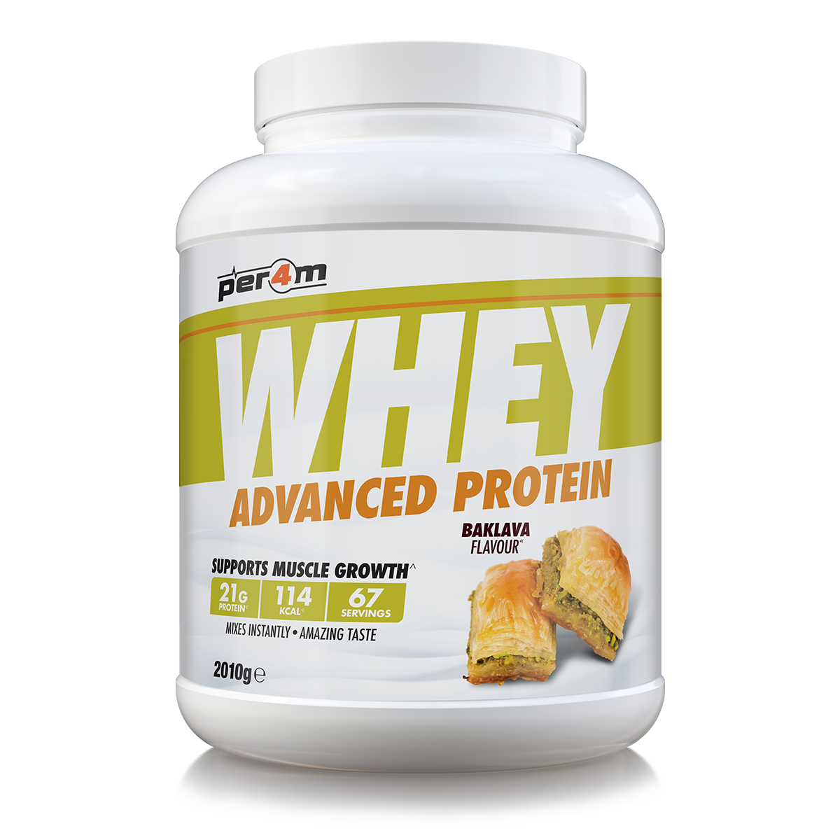 Per4m Advanced Whey Protein 2.01kg - Baklava
