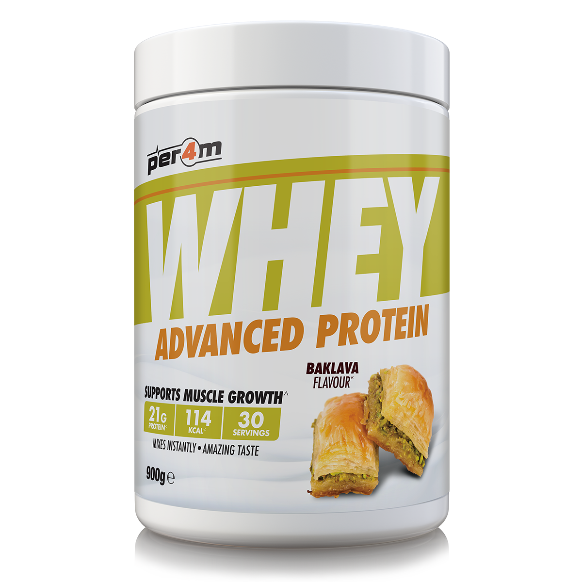 Per4m Advanced Whey Protein 900g - Baklava
