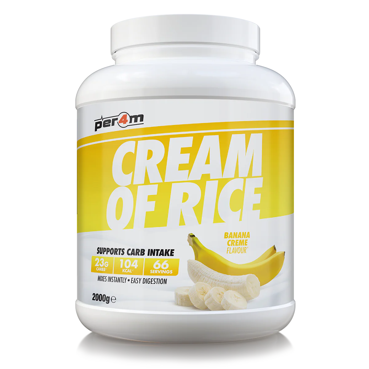 Per4m Cream of Rice 2kg Banana Cream