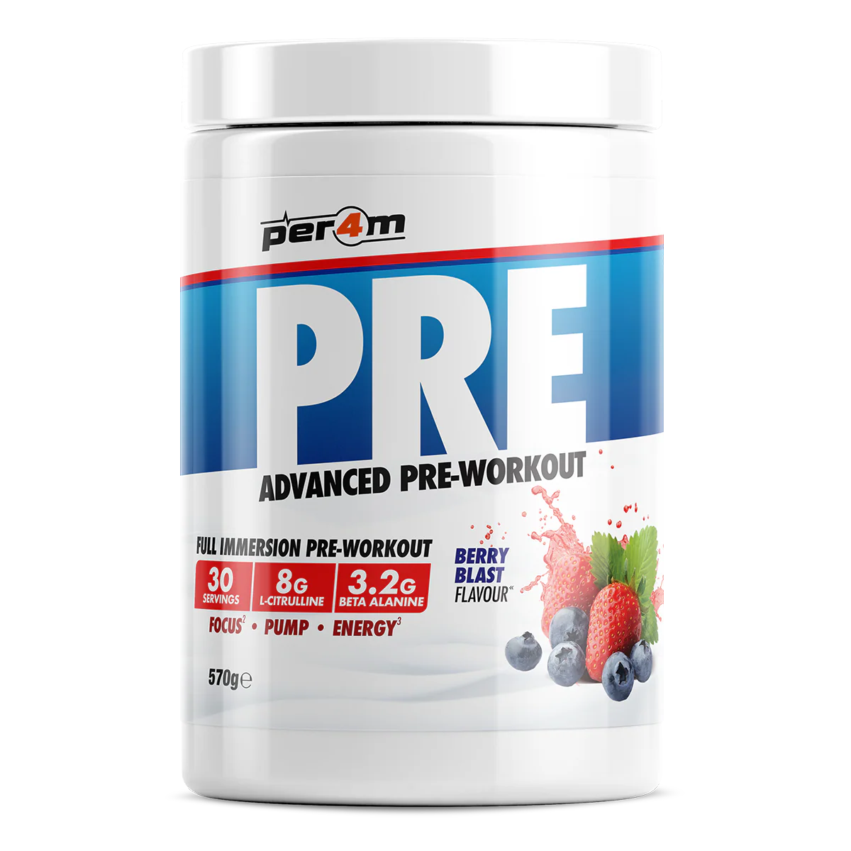 Per4m Pre 570g Berry Blast