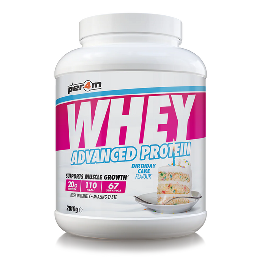 Per4m Advanced Whey Protein 2.01kg Birthday Cake
