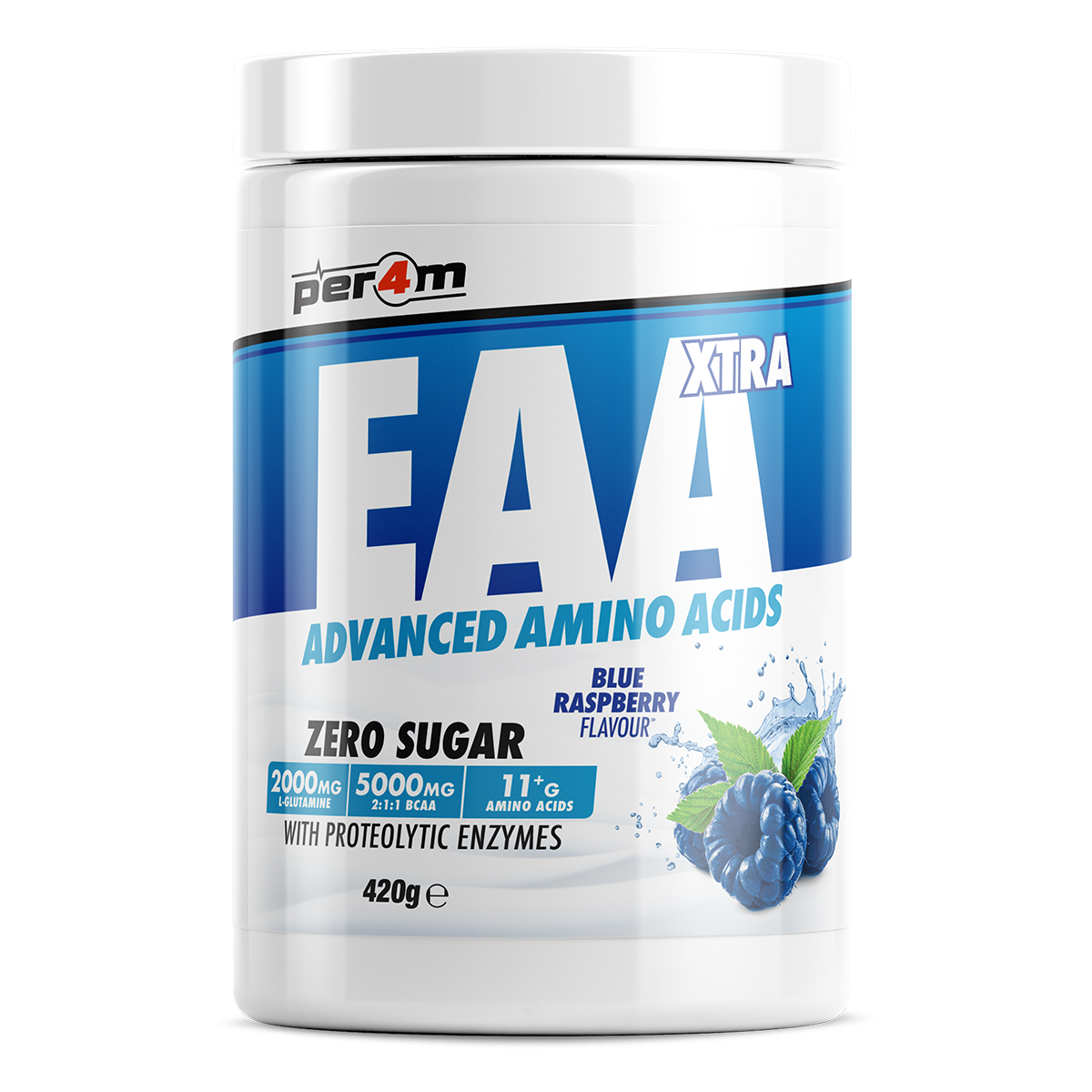 Per4m EAA Xtra 420g - Blue Raspberry